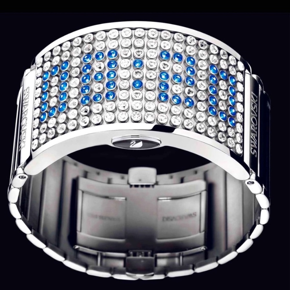 •RARE & Authentic SWAROVSKI• D-Lite Cuff/Watch